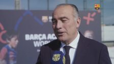 Arranca el torneo Barça Academy World Cup con Cubarsí y Caldentey como padrinos