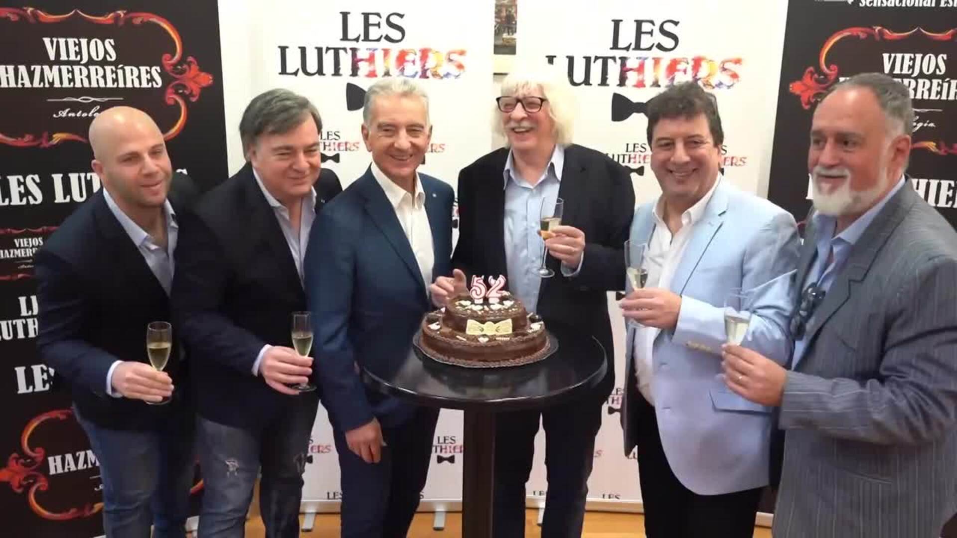 Presentación del espectáculo de Les Luthiers &#039;Viejos Hazmerreíres&#039; en Sevilla