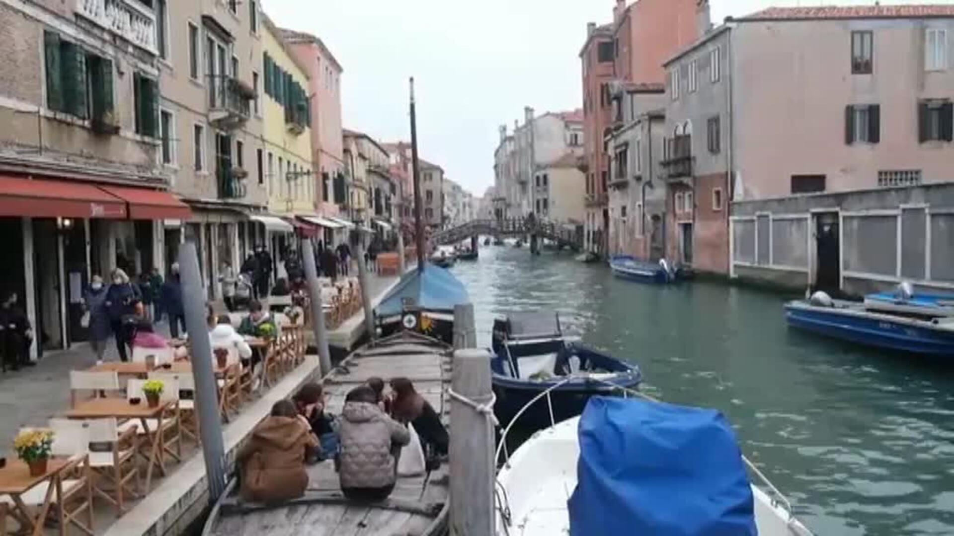 Venecia sufre el impacto de la segunda ola de la pandemia en el turismo