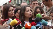 Cs denuncia una agresión «por motivos ideológicos» tras la manifestación del 12-O en Barcelona