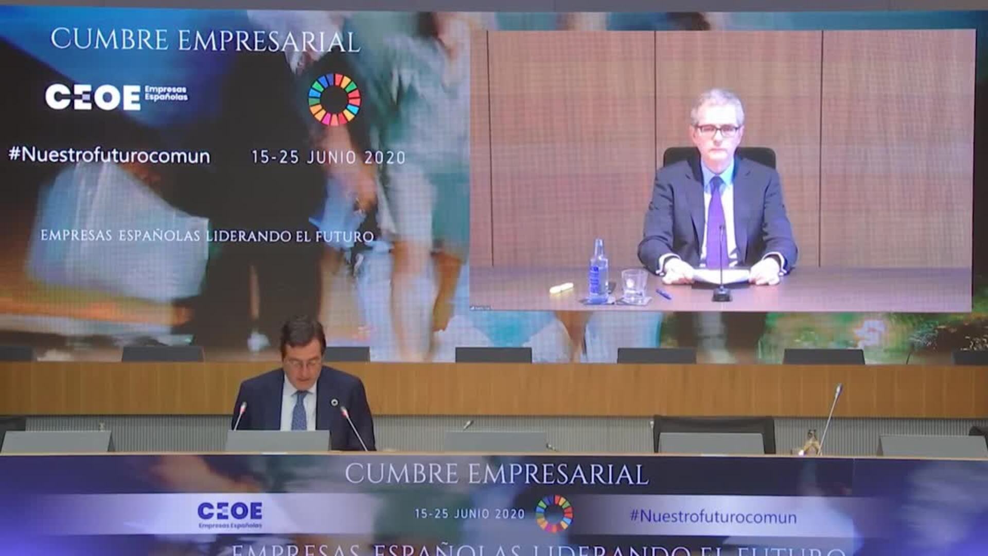 Garamendi asegura que las empresas españolas pondrán en marcha España
