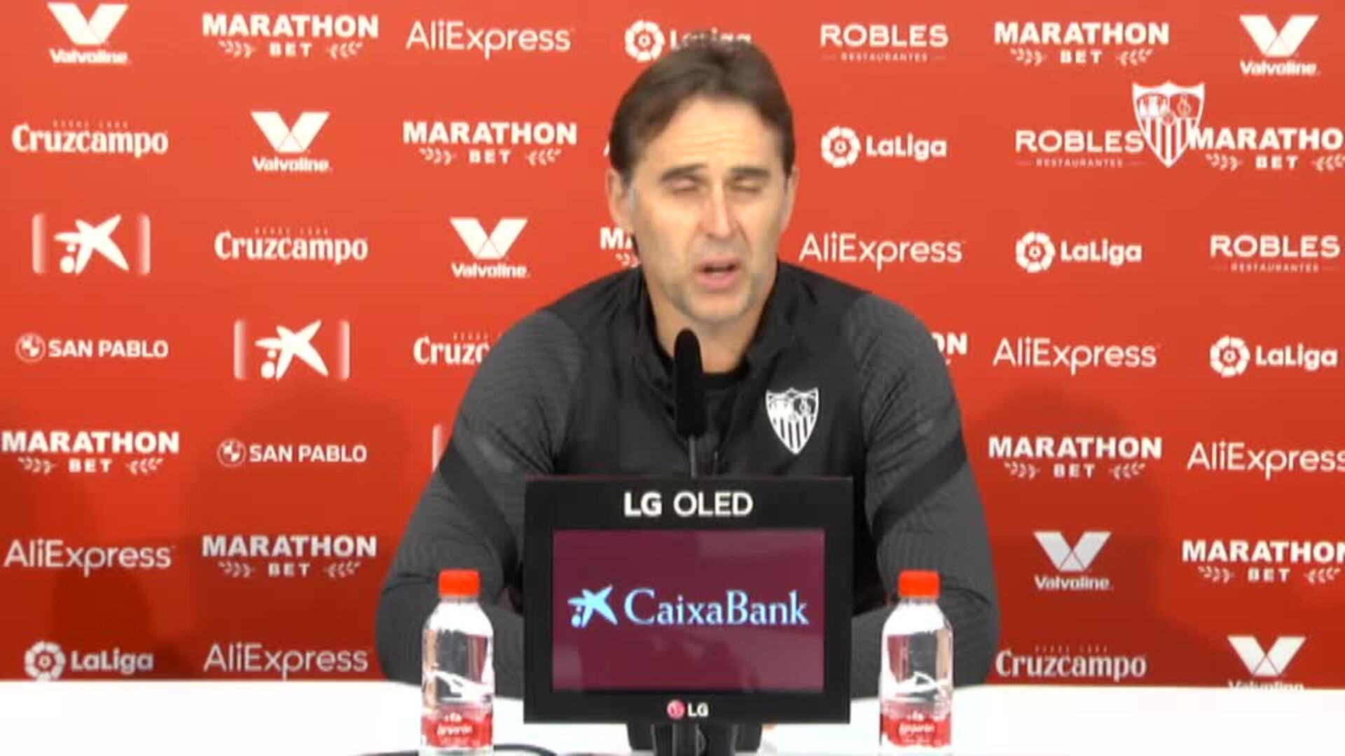 Lopetegui sobre la Superliga: &quot;Lo único que deseo es que lo que pase sea para el bien del fútbol&quot;