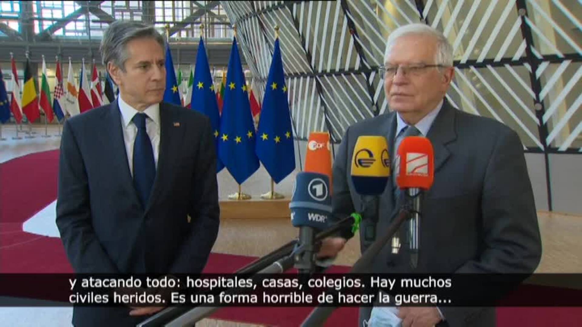 Borrell: &quot;Esta es la guerra de Putin y es Putin quien tiene que parar esta guerra&quot;