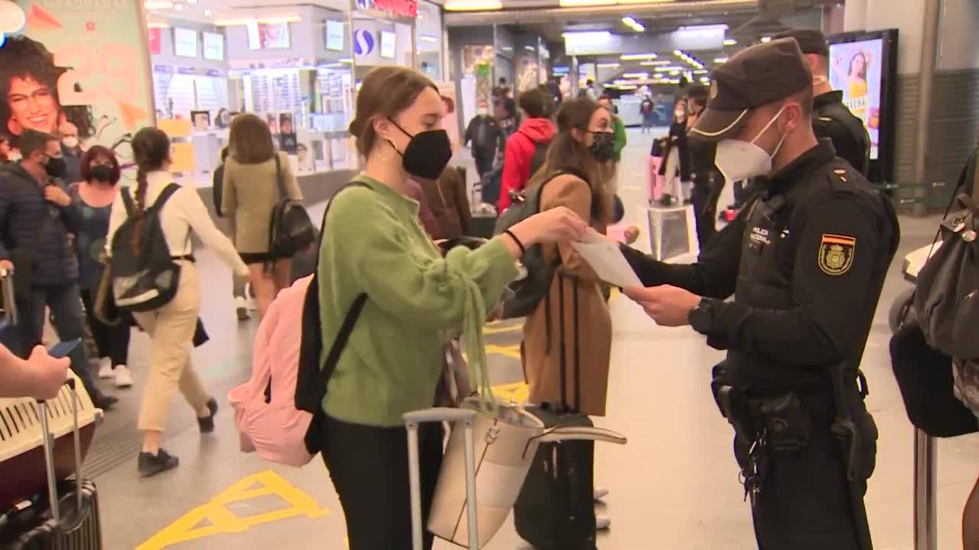La Policía aumenta los controles en Atocha por la Semana Santa