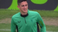 El Athletic de Bilbao prepara su partido frente al Manchester United