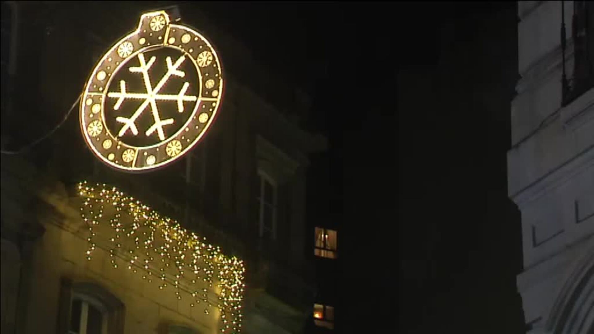 Inaugurada la iluminación navideña de Vigo