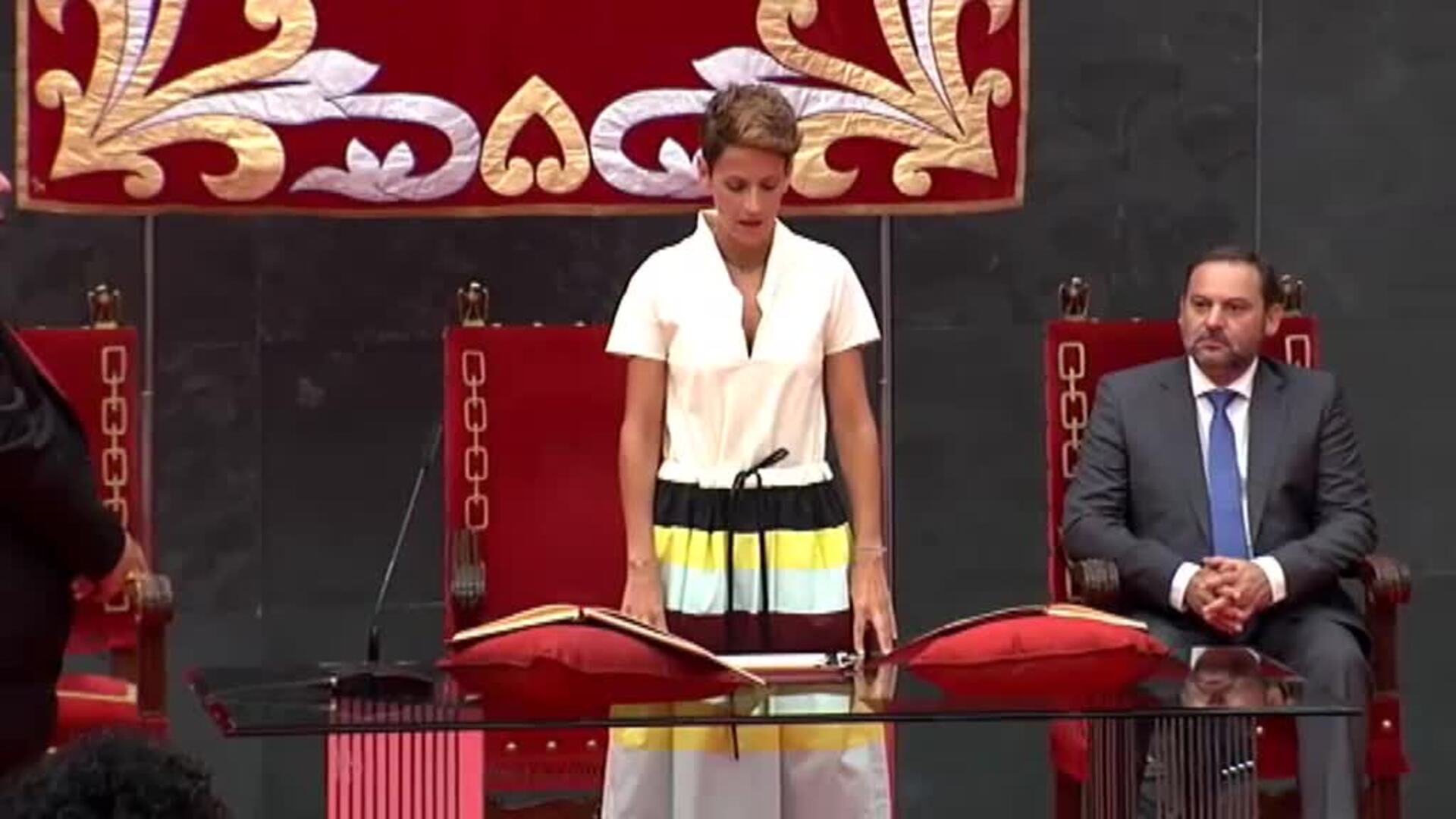 María Chivite ya es presidenta de Navarra