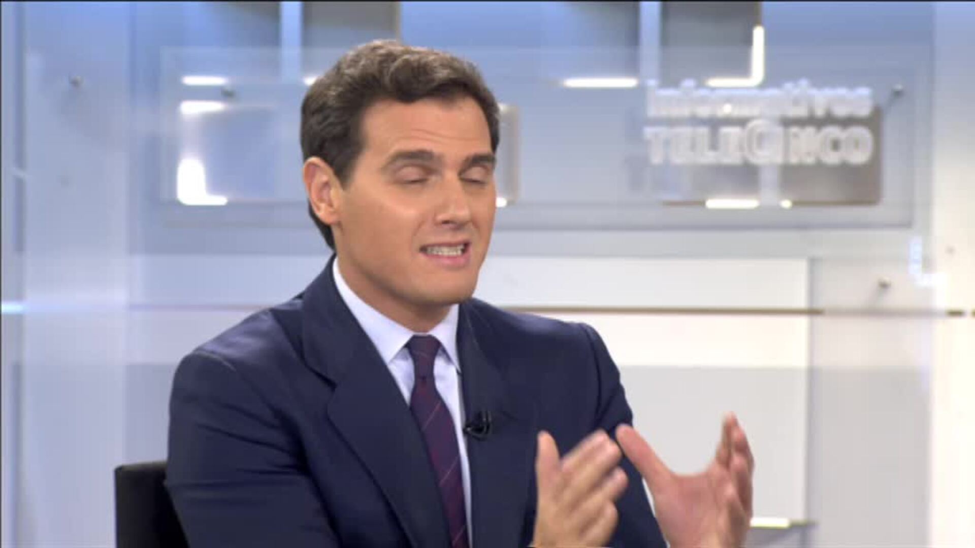 Rivera sobre los altercados en Cataluña: &quot;Es una insurrección liderada por el presidente de la Generalitat&quot;