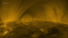 Solar Orbiter muestra la corona del Sol de cerca