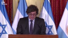 Milei, en Jerusalén: el 'wokismo' y el terrorismo llevan a "la desaparición de Occidente"