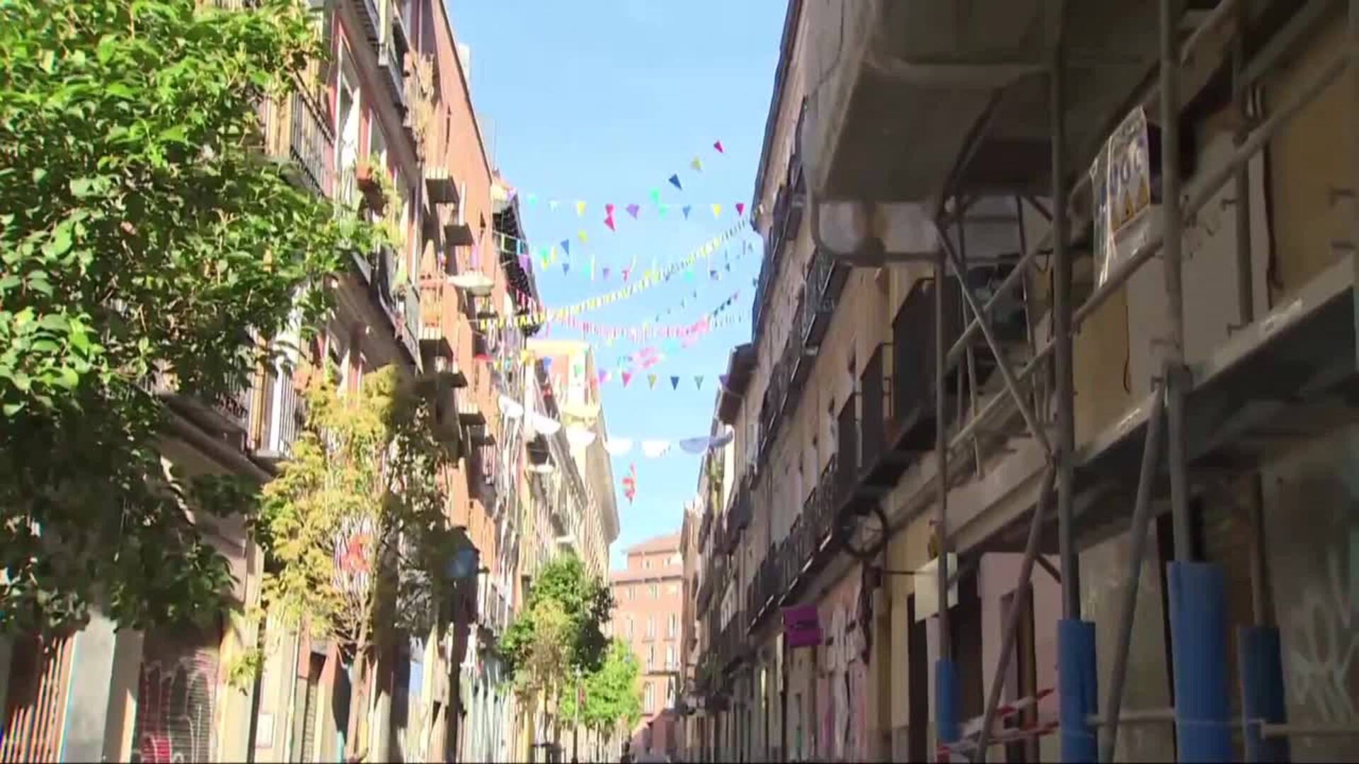 El barrio madrileño de Malasaña finaliza sus fiestas