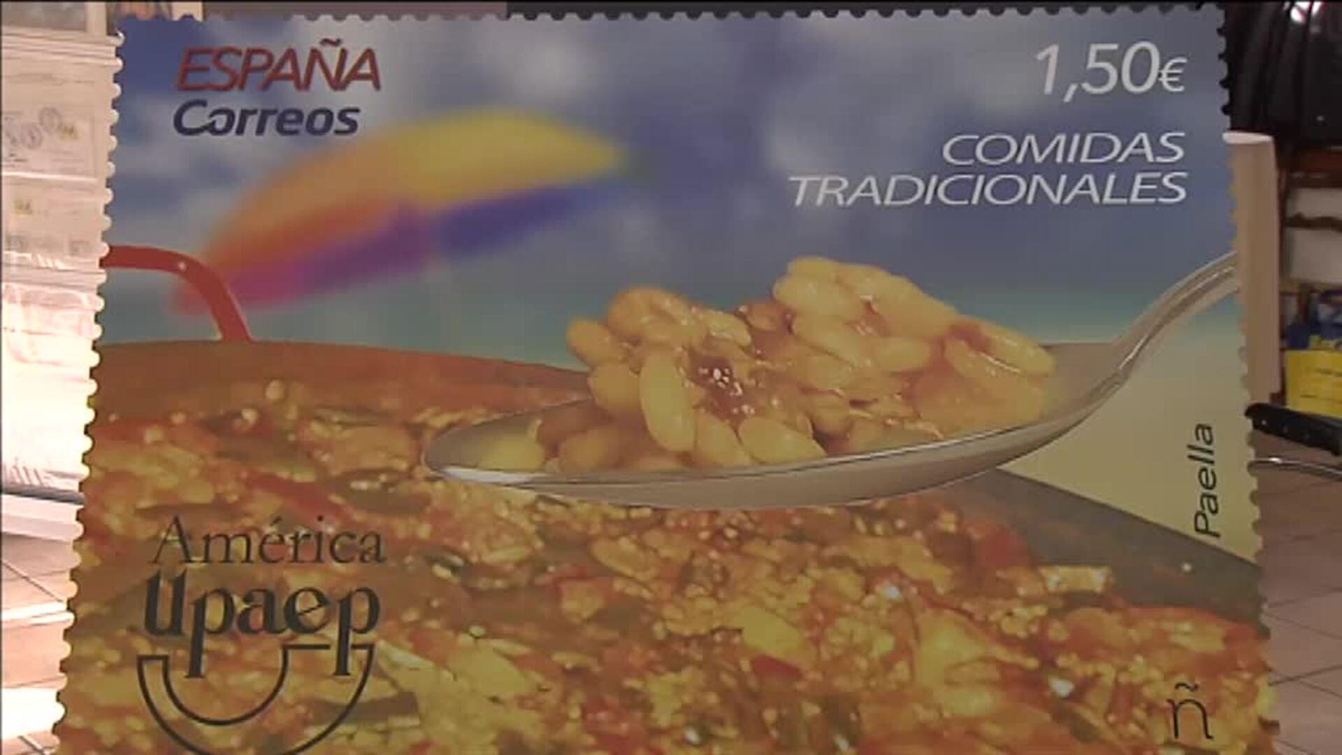 Correos emite un sello dedicado a la paella valenciana