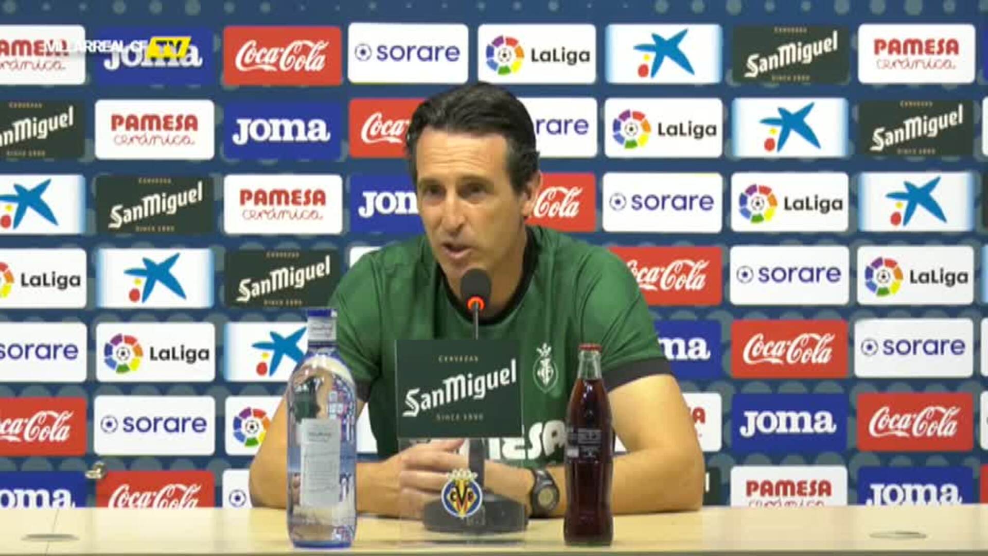 Emery: &quot;Será un partido muy bonito entre dos conjuntos que tienen su estilo&quot;