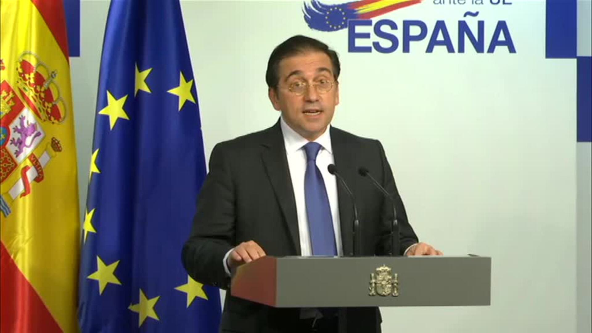 Albares ante una hipotética petición de entrada en la OTAN de Suecia y Finlandia: &quot;Nadie externo a la OTAN puede decirnos quién puede ser o no miembro de la OTAN&quot;