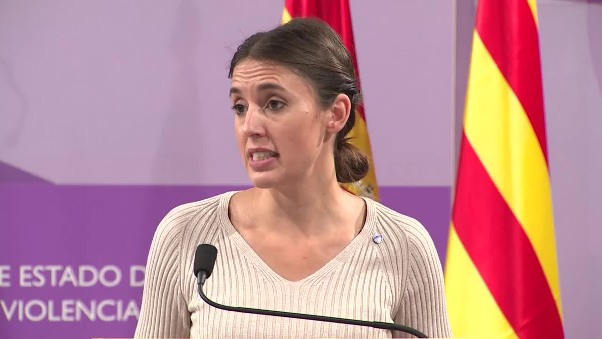 Montero considera que el insulto de diputado de Vox a una del PSOE es &quot;una constante&quot;