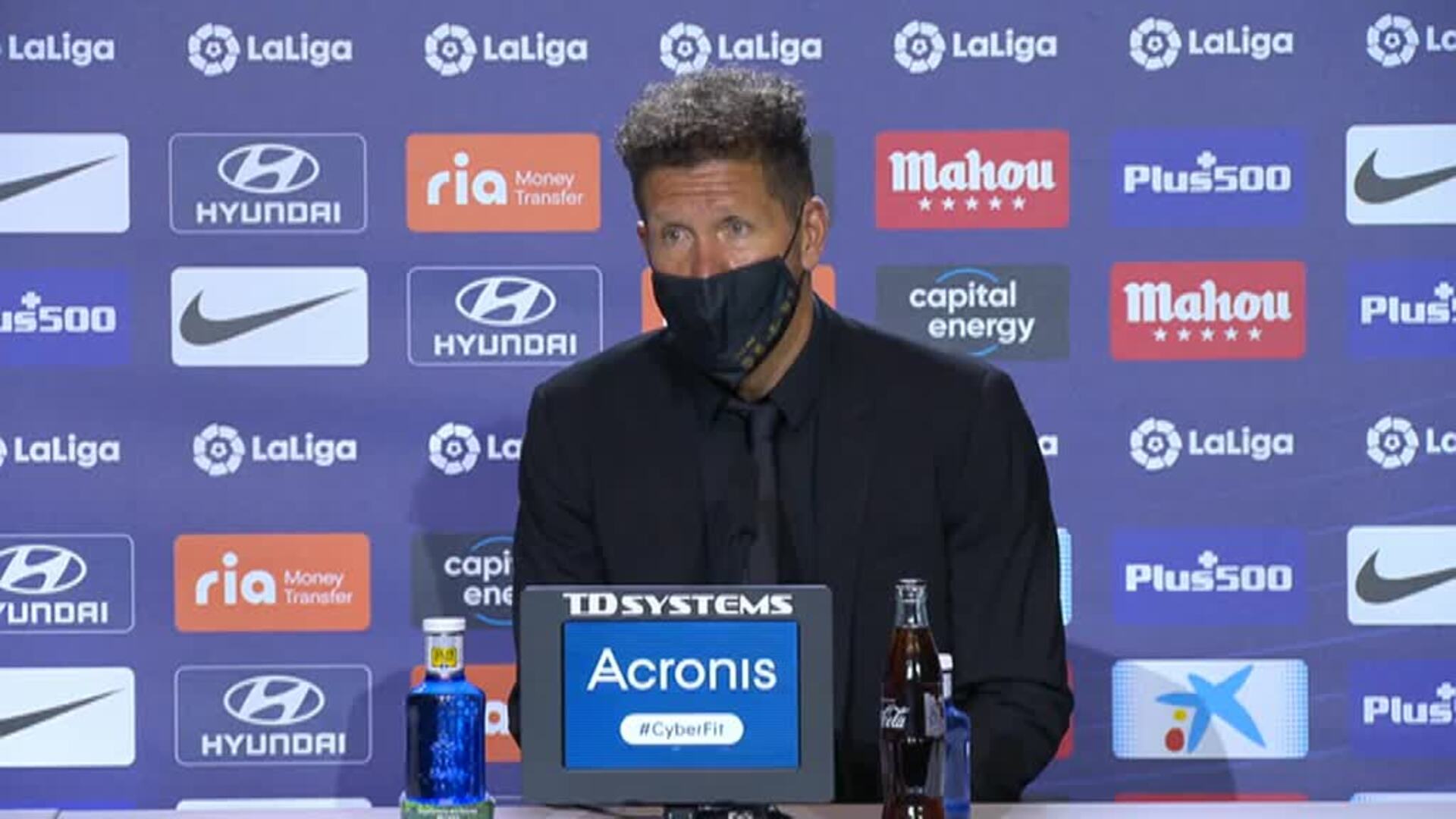 Simeone: &quot;Hicimos un segundo tiempo importante&quot;