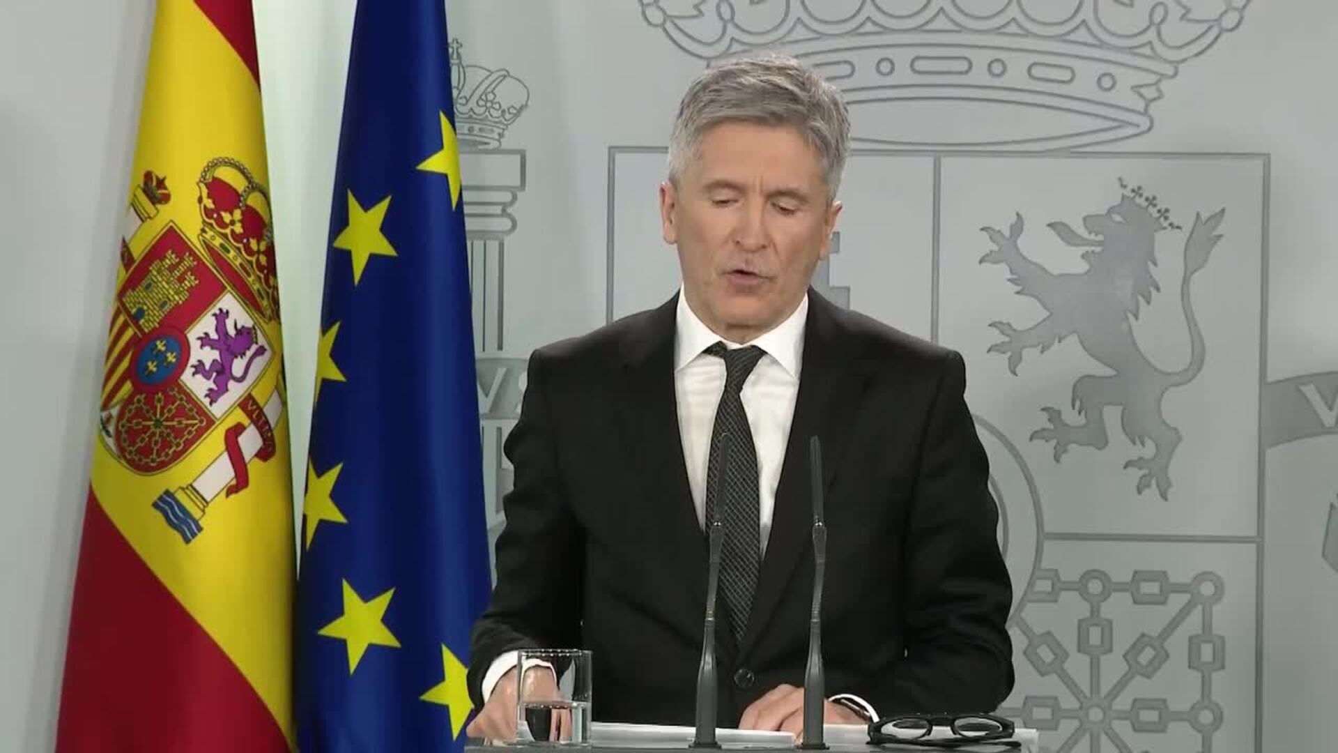 Marlaska anuncia que se restablecen los controles de fronteras terrestres