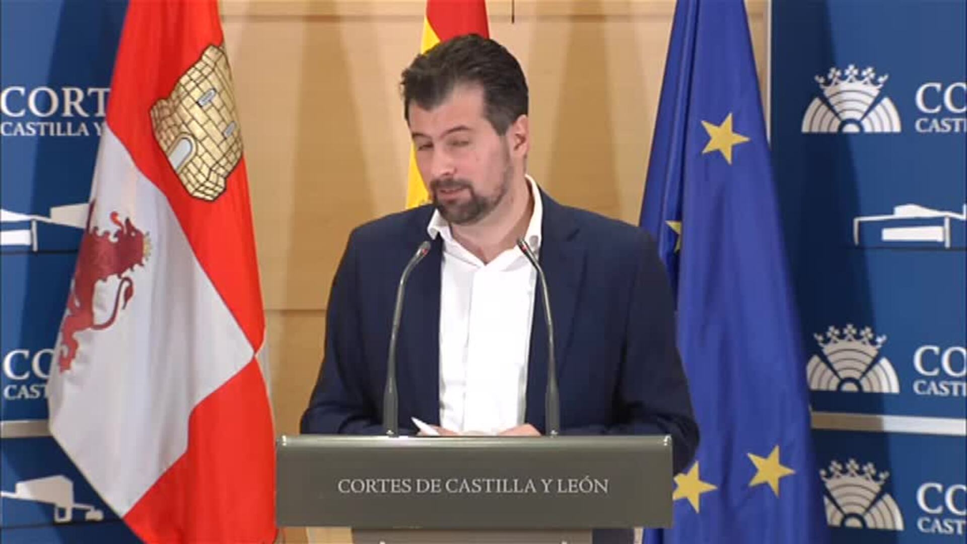 Tudanca: &quot;Hoy abrimos una nueva esperanza con esta moción de censura&quot;