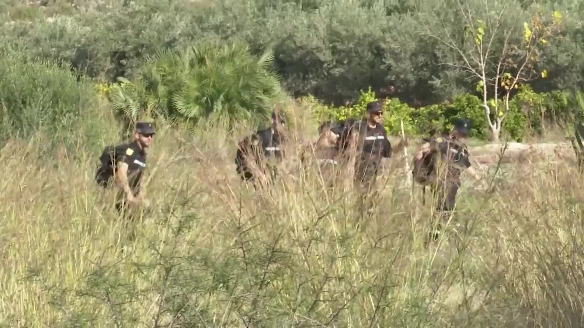 150 efectivos G.Civil y UME buscan el rastro de Marta Calvo