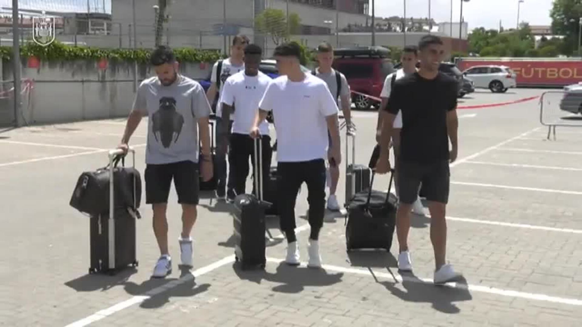 La Roja ya está concentrada en Las Rozas