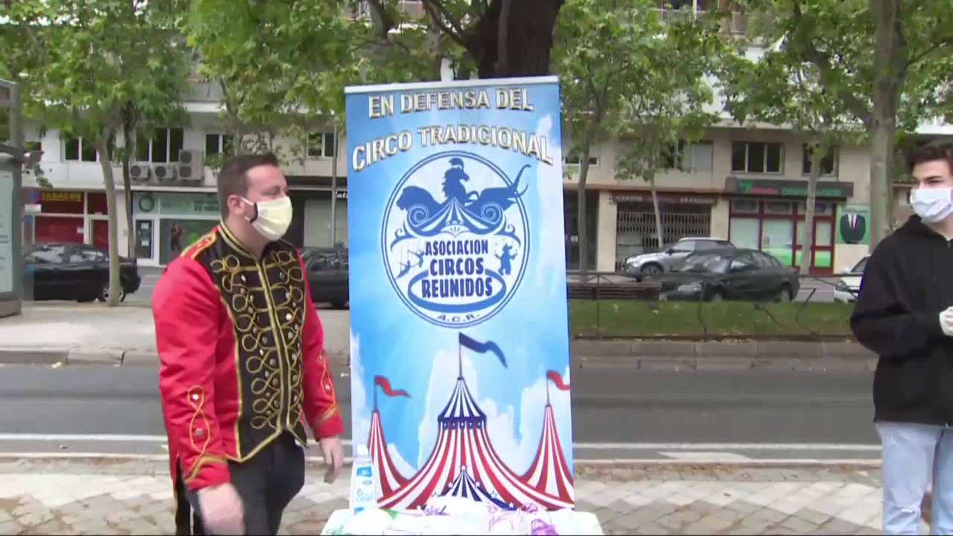 Circos Reunidos transforma sus carpas en talleres de costura de mascarillas