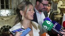 Díaz critica a la CEOE por acompañar a Milei "a sabiendas" de lo que iba a decir