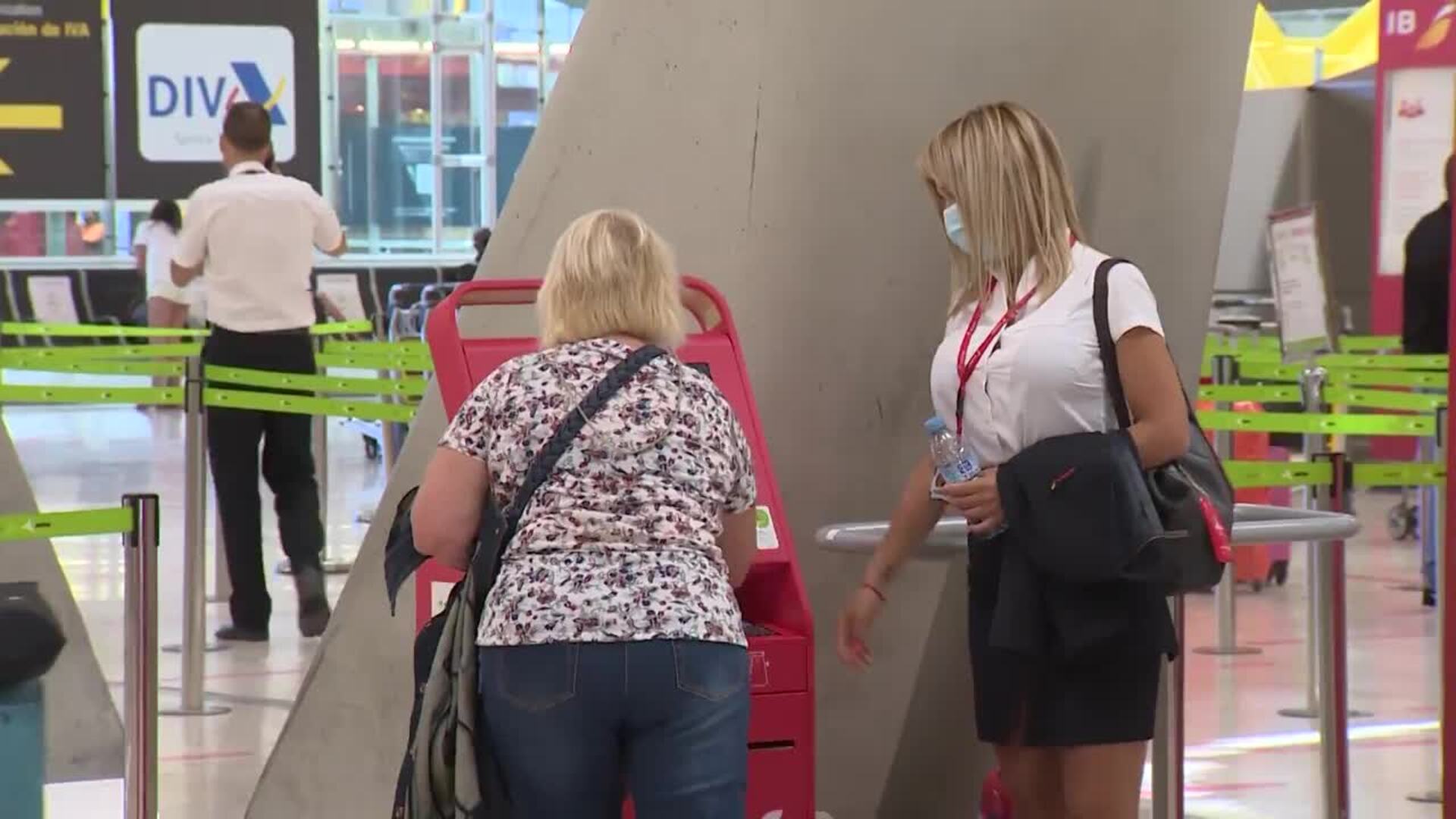 Primera operación salida del verano en el Aeropuerto de Madrid