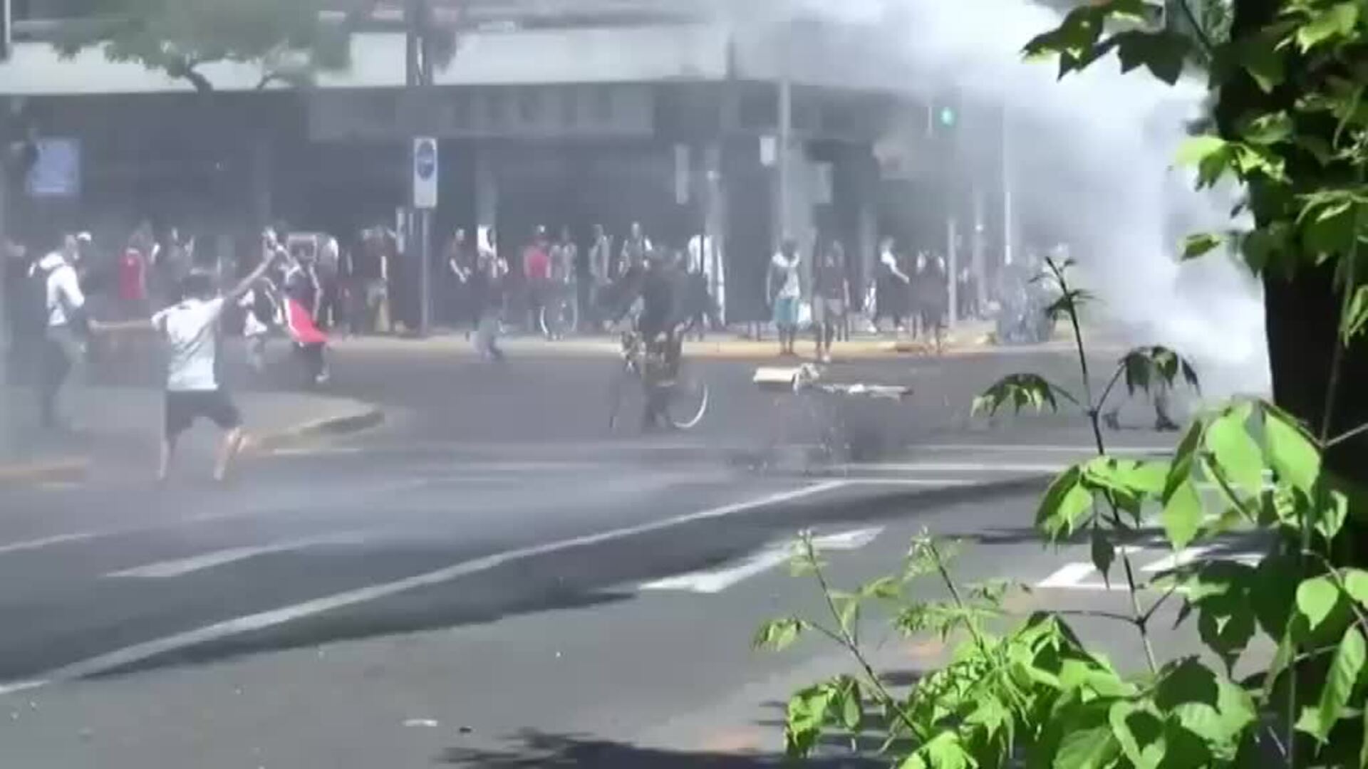 Se cumplen ya 20 días de violentas protestas en Chile