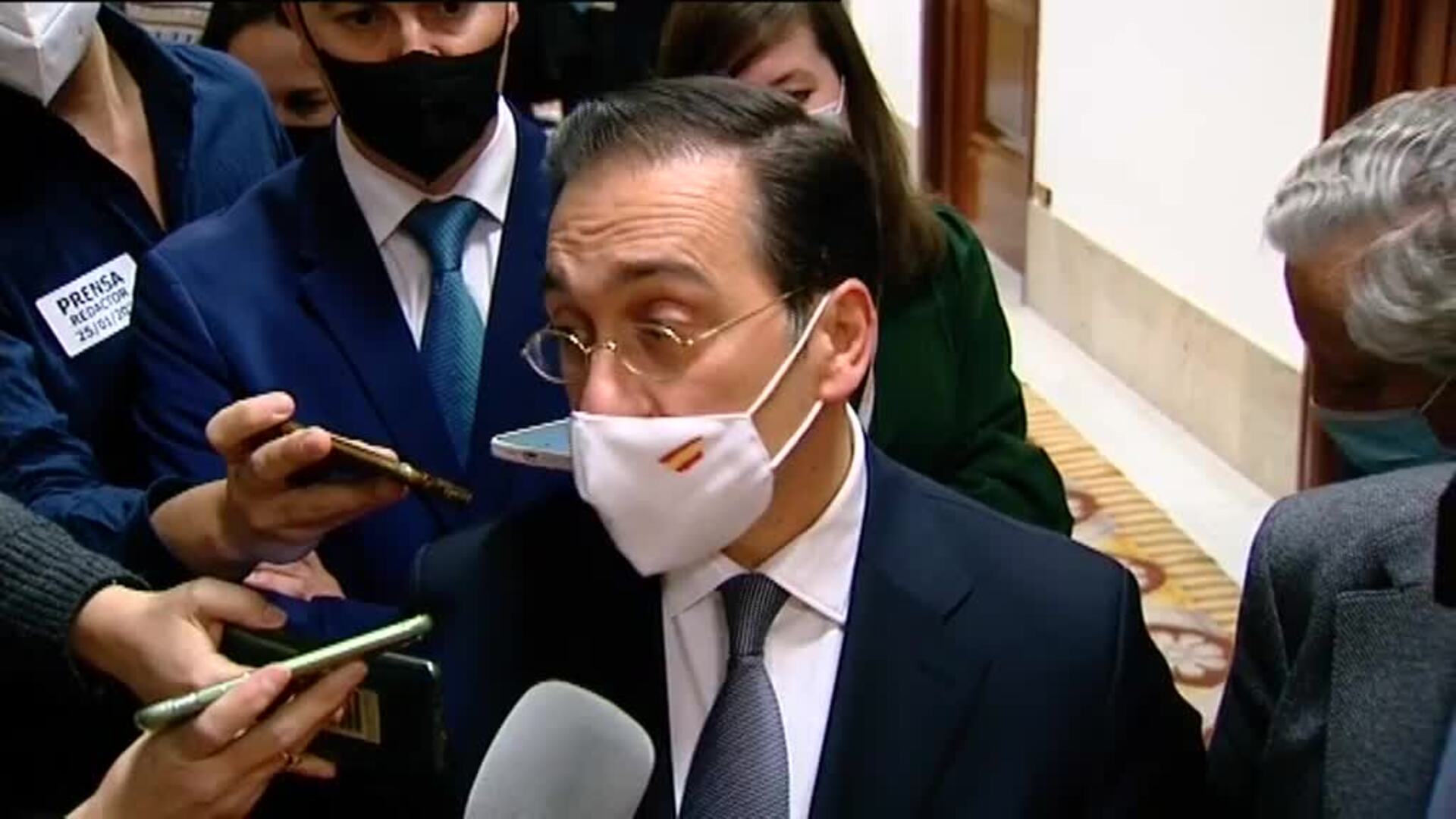 Albares sobre el conflicto en Ucrania: &quot;Europa es una construcción de paz y prosperidad&quot;