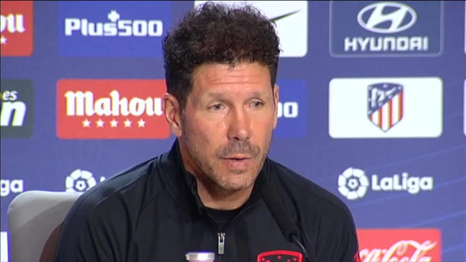 Simeone se muestra preocupado con Cataluña: &quot;El Clásico creo que es secundario&quot;