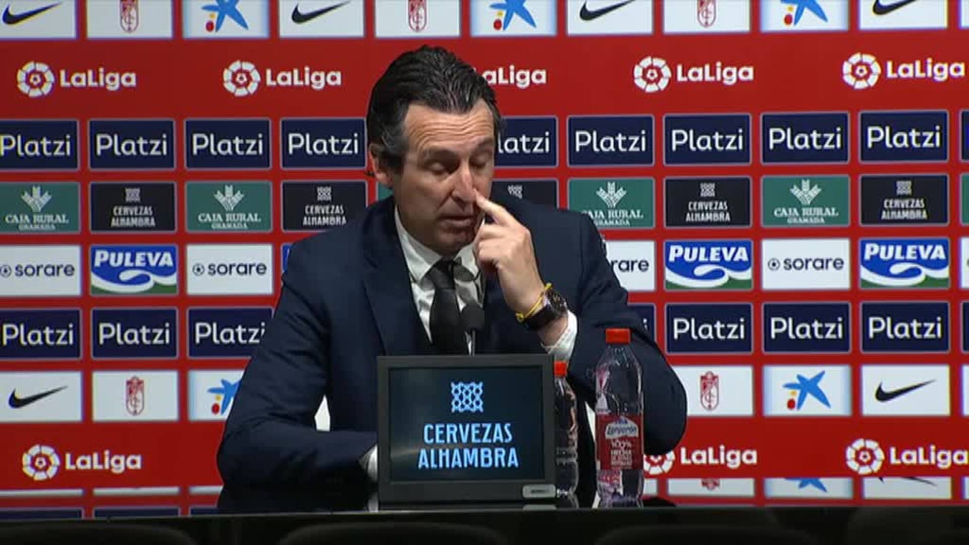 Emery: &quot;Hemos sabido sufrir&quot;