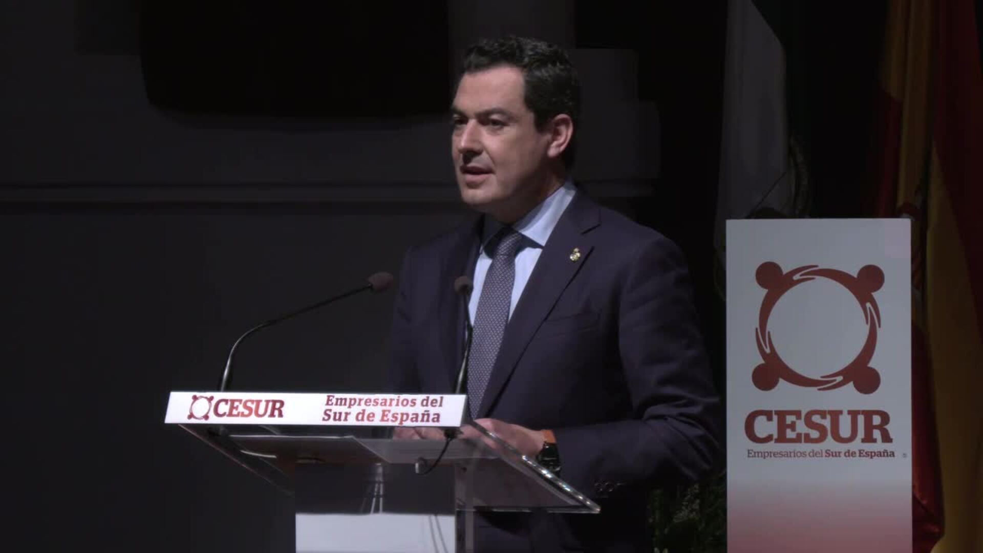 Moreno reivindica Andalucía como &quot;refugio seguro para la inversión&quot;