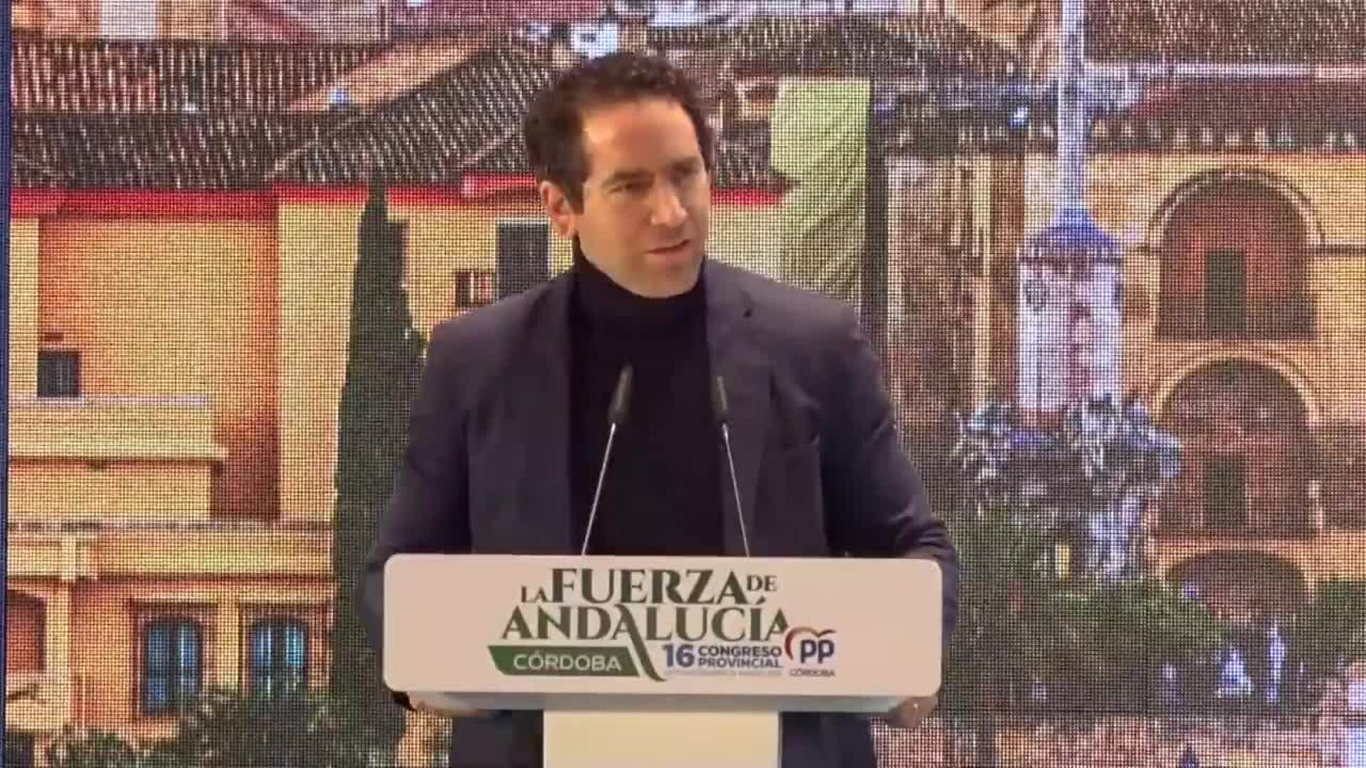 Egea dice no querer un Gobierno al que haya que &quot;pagar una cinta de correr&quot;