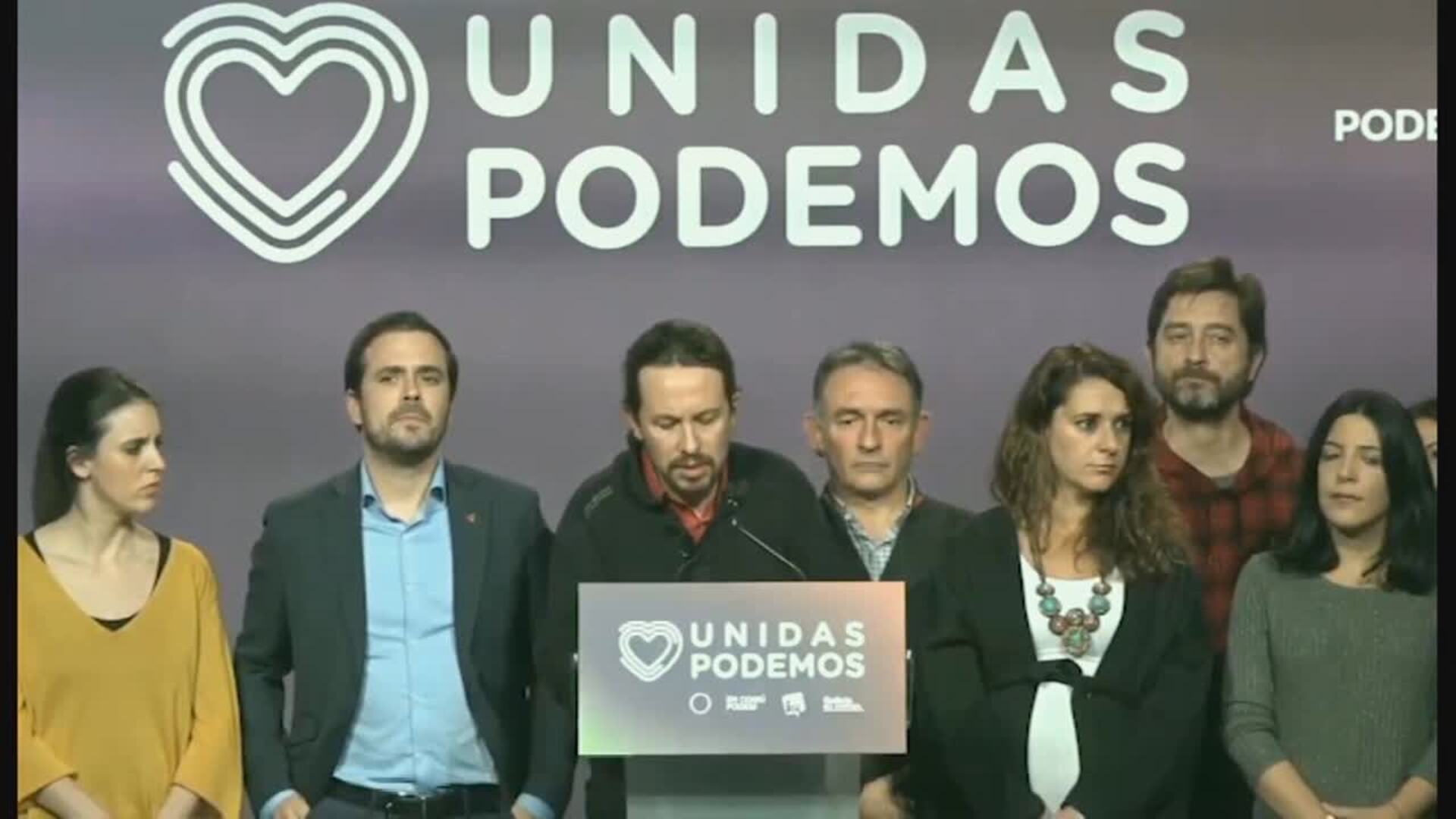 Iglesias a Errejón: &quot;Sé que hoy es el día más difícil de su vida&quot;