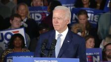 Biden resucita su campaña con una victoria arrolladora en Carolina del Sur