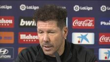 Simeone: «El vértigo y el ansia siempre están presentes»