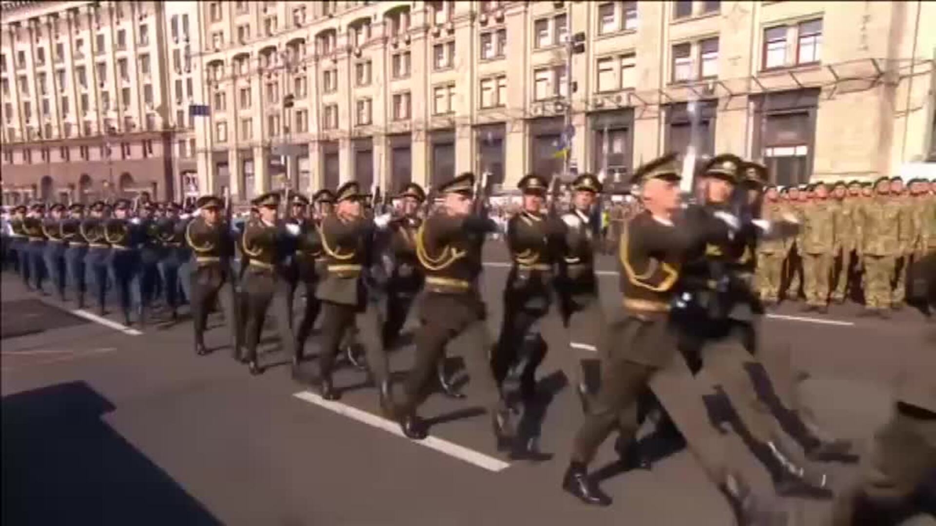 Ucrania celebra el 28º aniversario de su Independencia