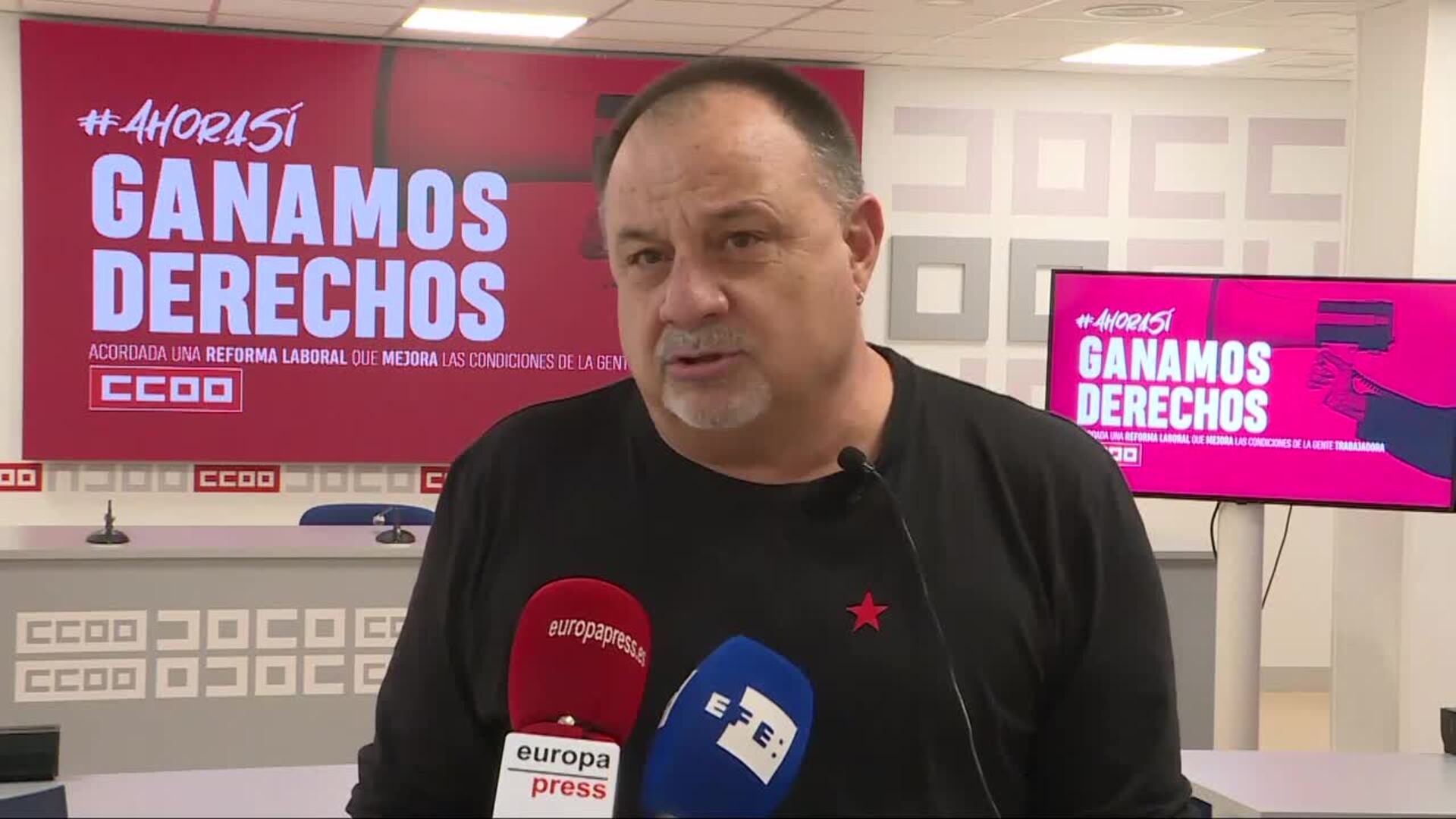 CCOO celebra los datos del paro y confía que en 2022 se ponga fin a la temporalidad