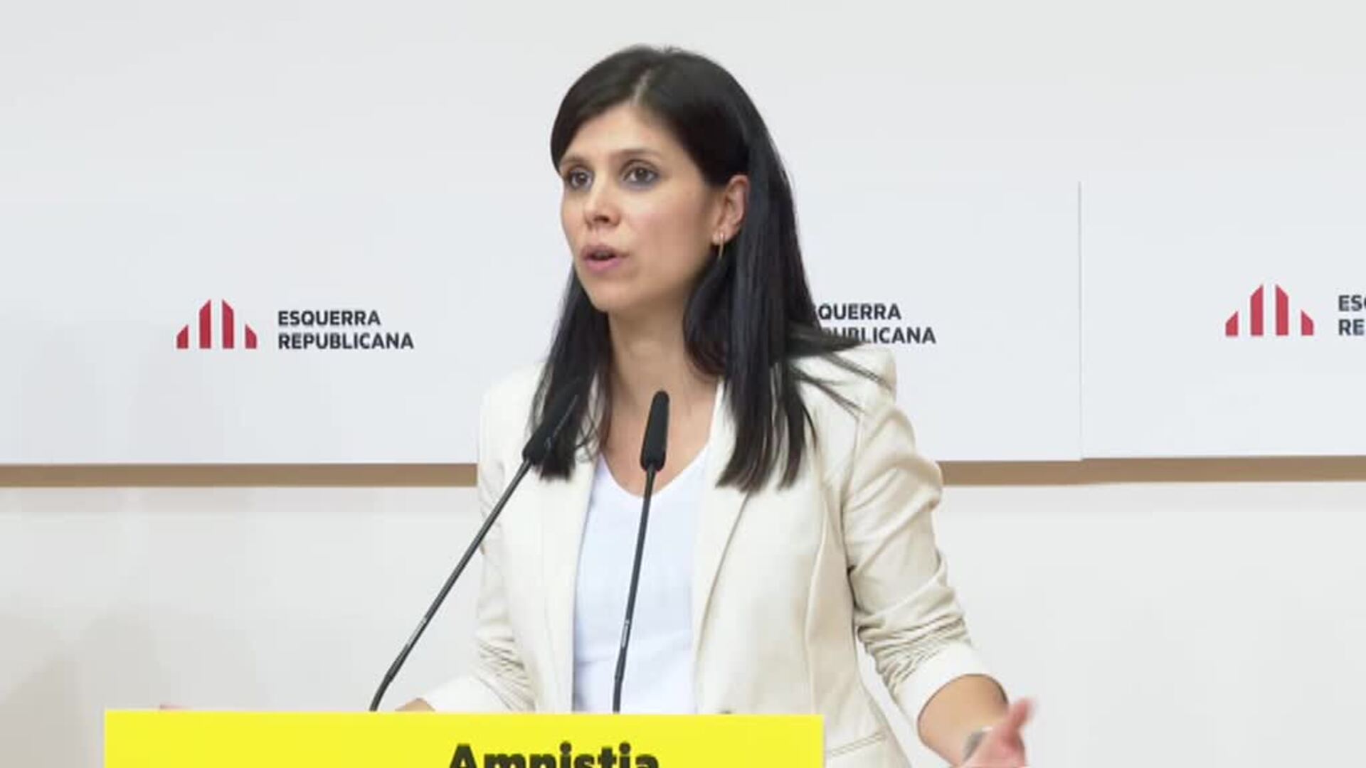 ERC pide que se proteja el catalán en la &quot;ley audiovisual&quot; como requisito para negociar los PGE