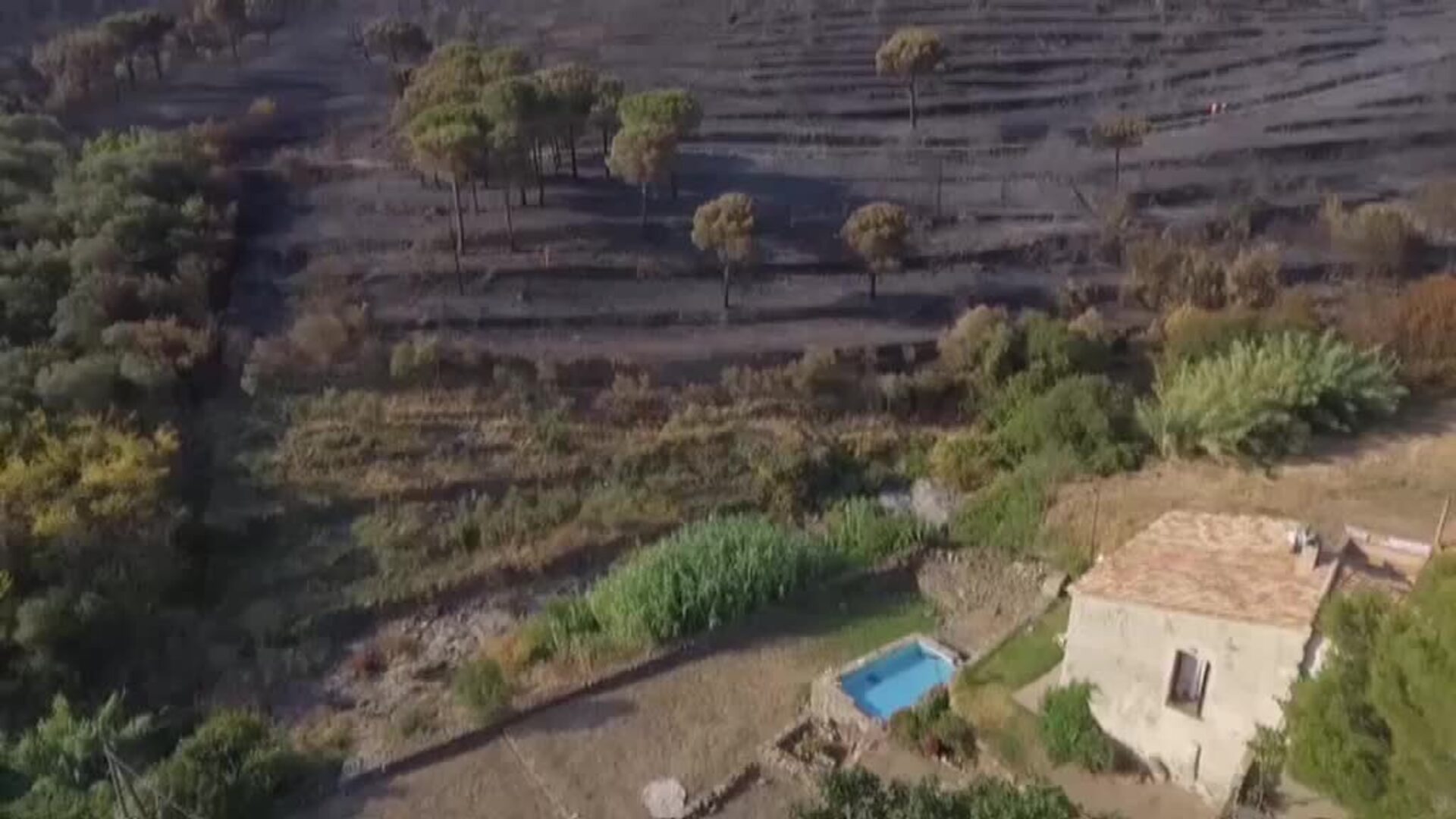 Así ha quedado el Parque natural del Cap de Creus por culpa de una colilla