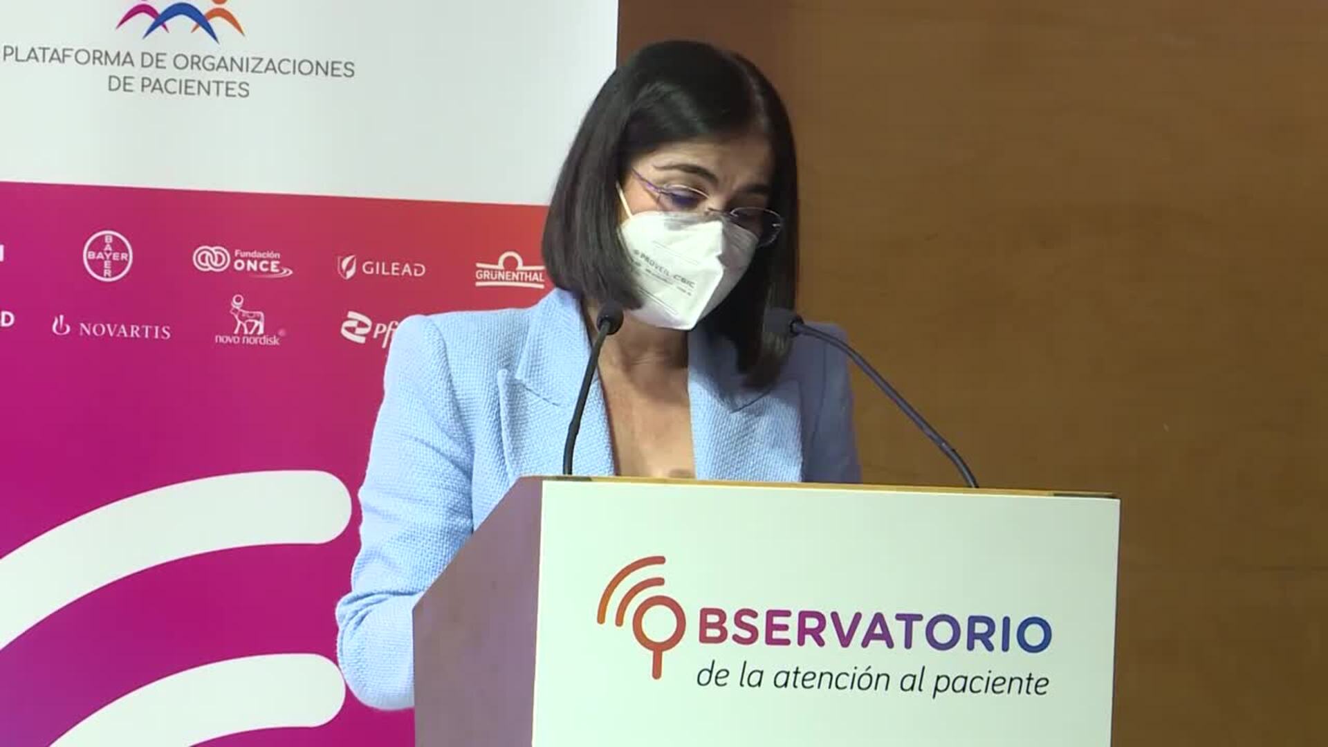 Darias reafirma el compromiso de lograr una sociedad &quot;más justa, próspera y saludable&quot;