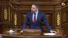 Abascal insiste a Casado en la moción de censura contra Sánchez: «Asuman su responsabilidad»