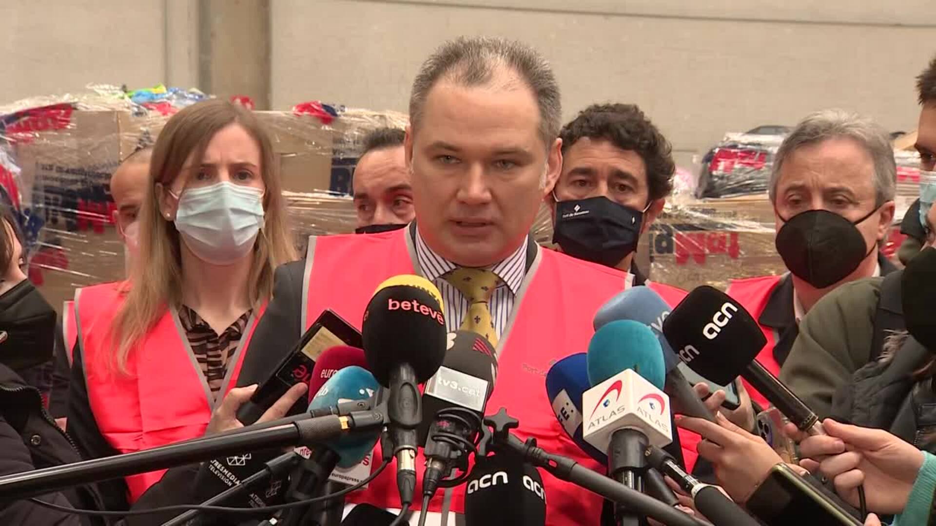 El cónsul de Ucrania en Barcelona agradece la ayuda brindada por el Govern