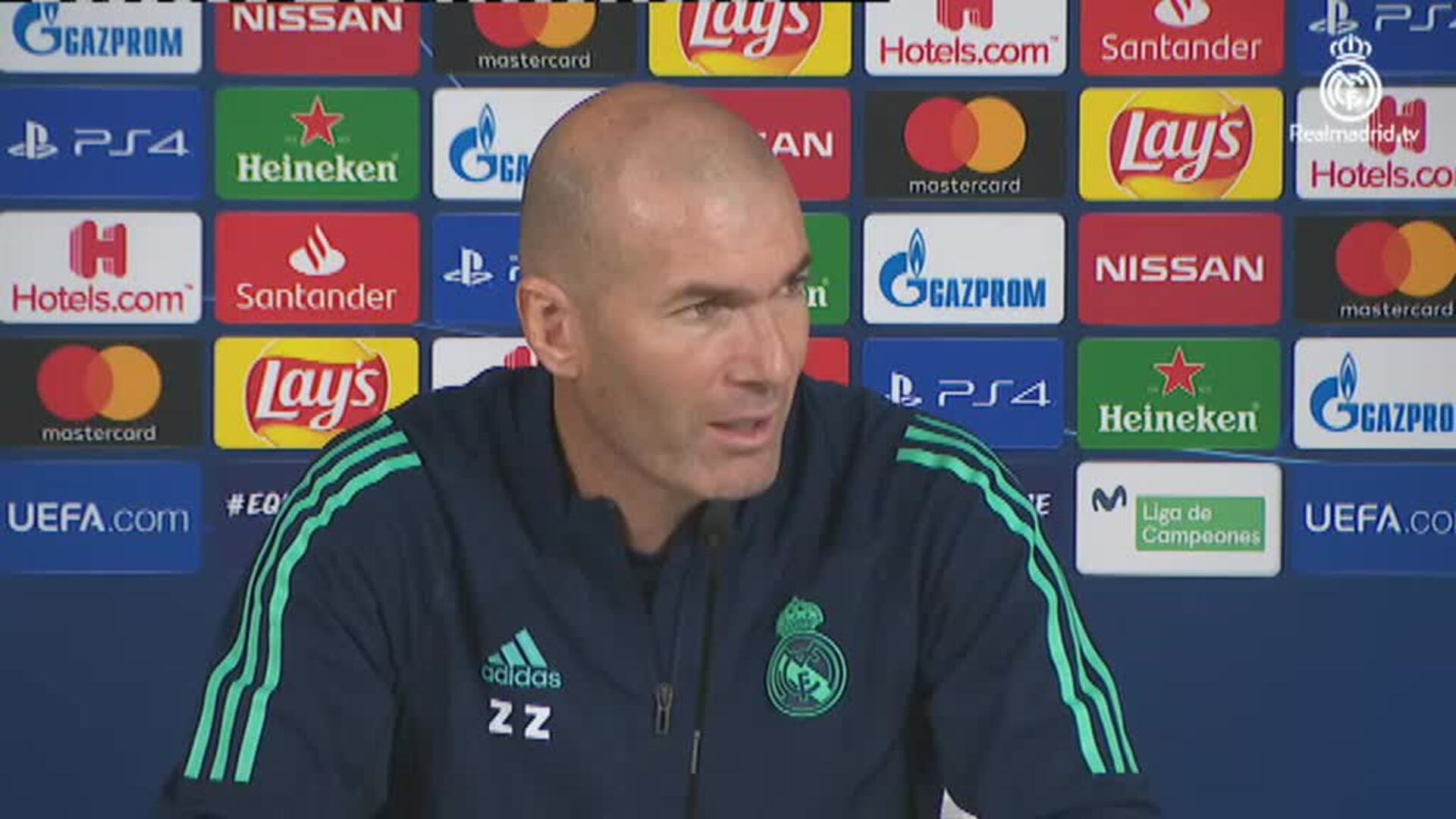 Zidane declara su amor a Kilian Mbappé