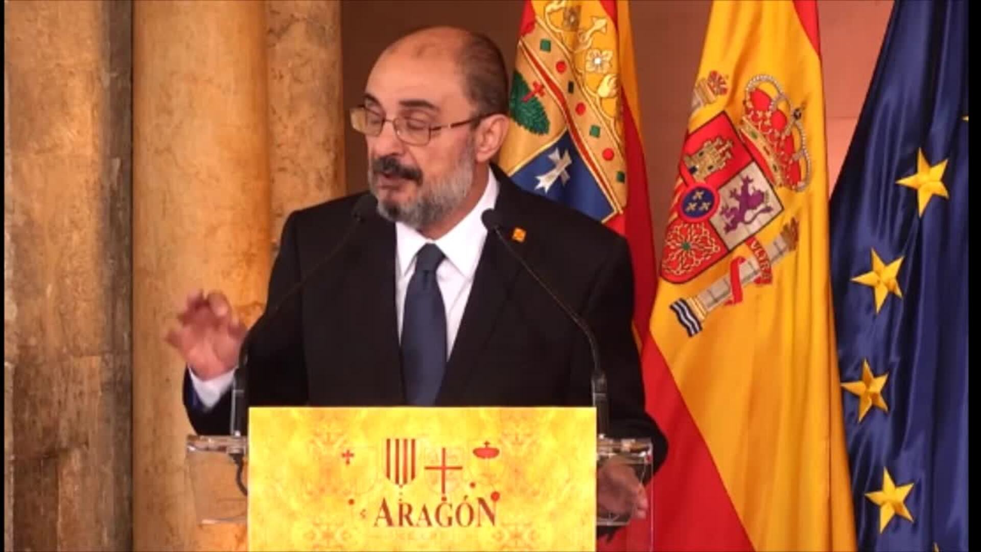 Lambán: &quot;Tenemos derecho a soñar y nadie tiene derecho a crearnos obstáculos&quot;