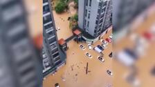 Más de 880.000 personas afectadas por el tifón 'Doksuri' en el sureste de China