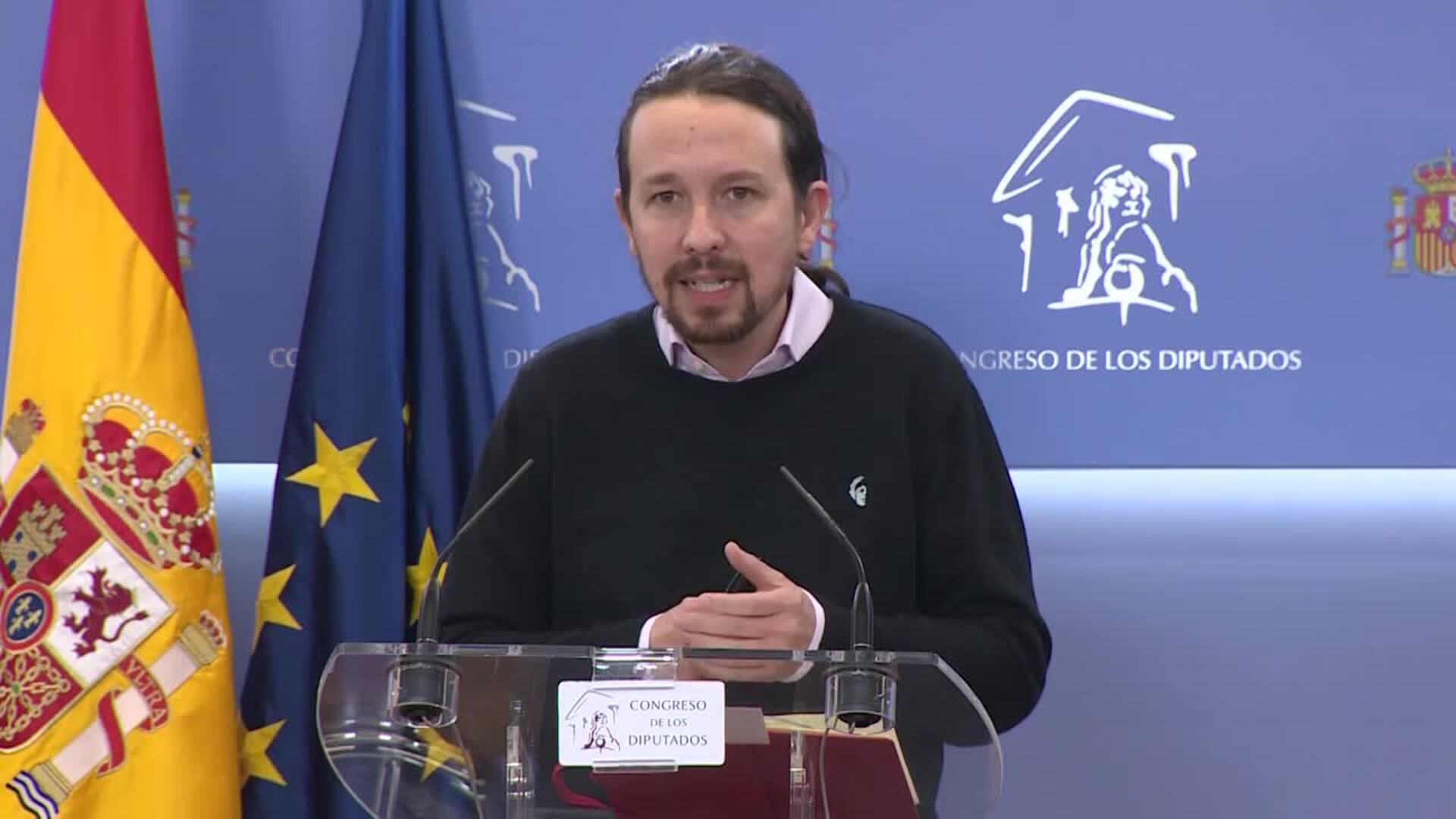 Iglesias transmite al Rey su &quot;optimismo&quot; por la marcha de las negociaciones