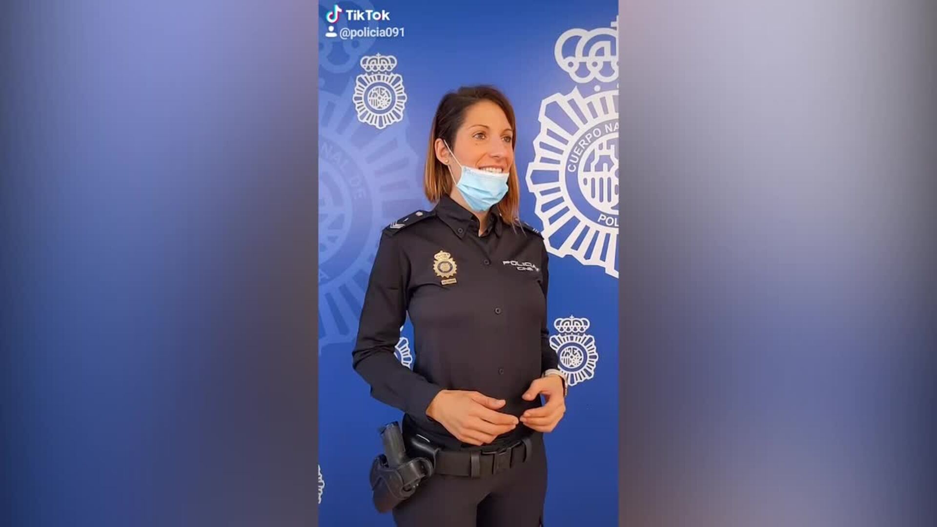 La Policía Nacional crea un canal en TikTok para llegar a los jóvenes
