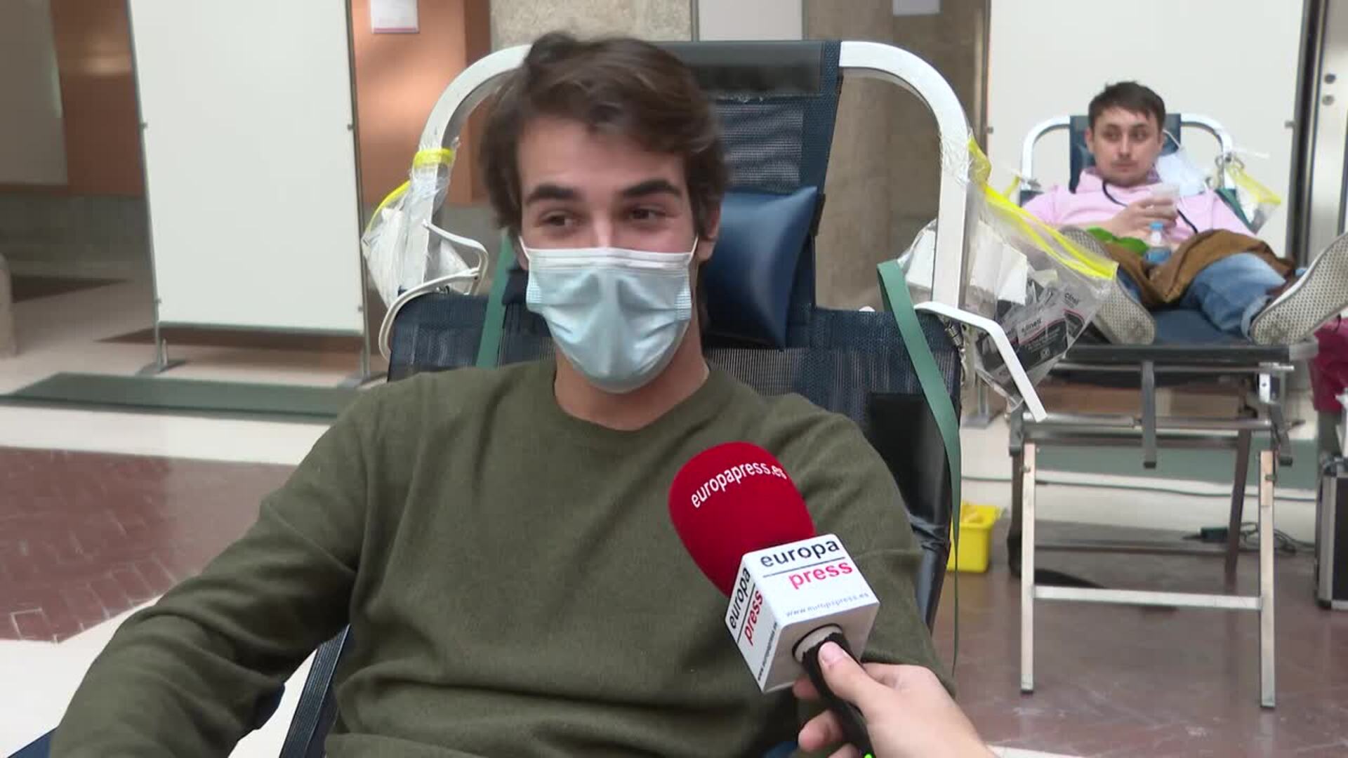 Última jornada del maratón de donación de sangre en la Real Casa de Correos