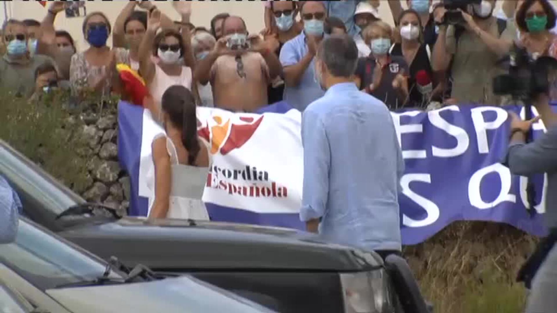 Los reyes visitan la cooperativa Coinga en Menorca